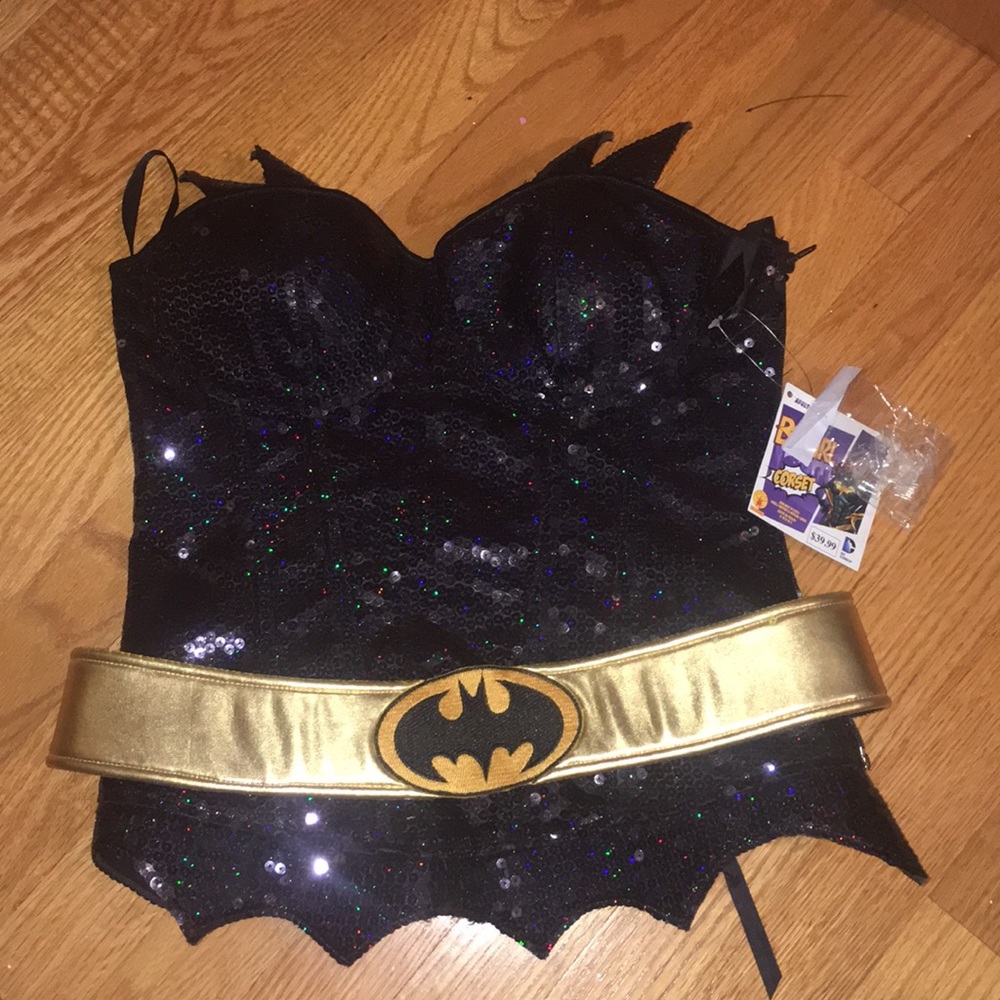 Batgirl halloween corset